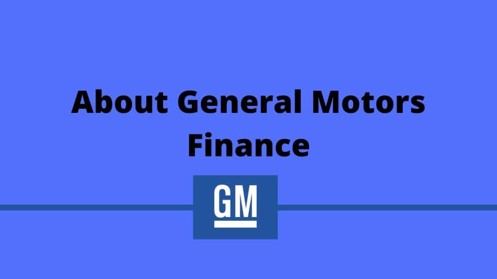 About GM Financial